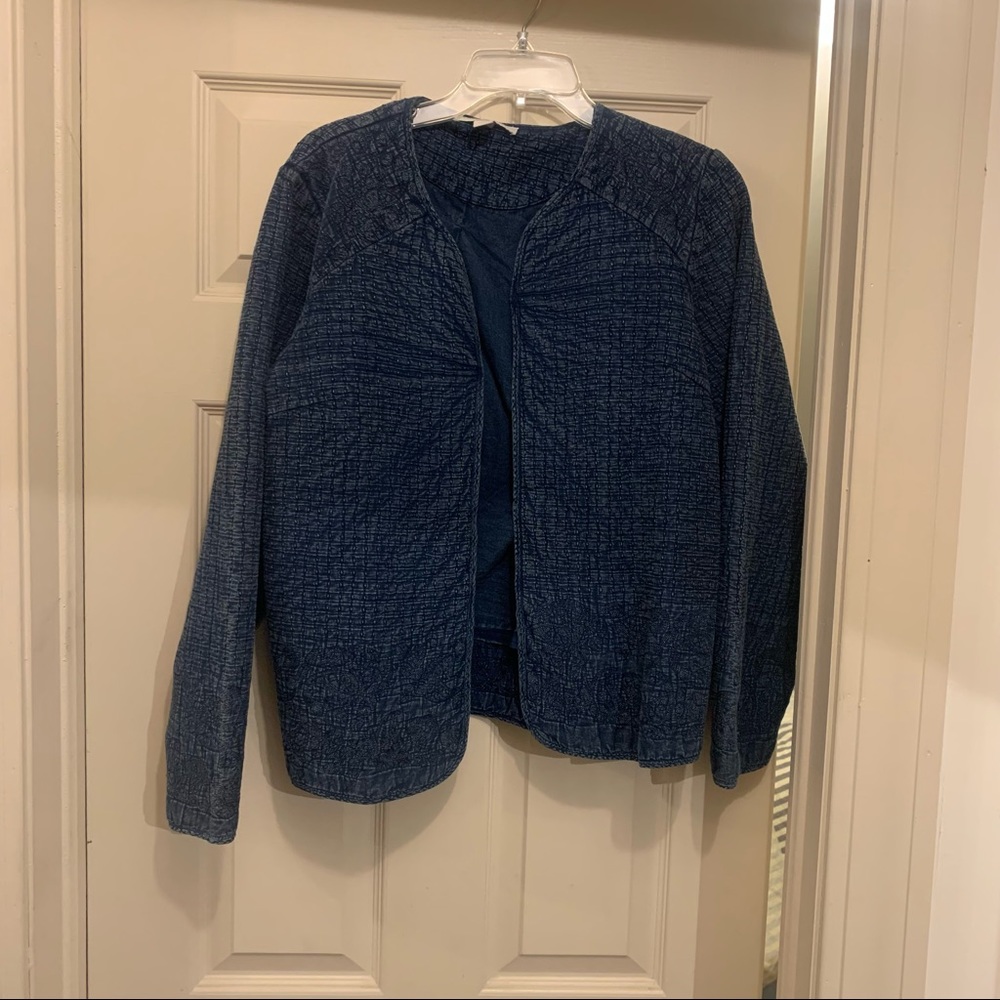 Coldwater Creek Blue Jacket. Women’s 14
